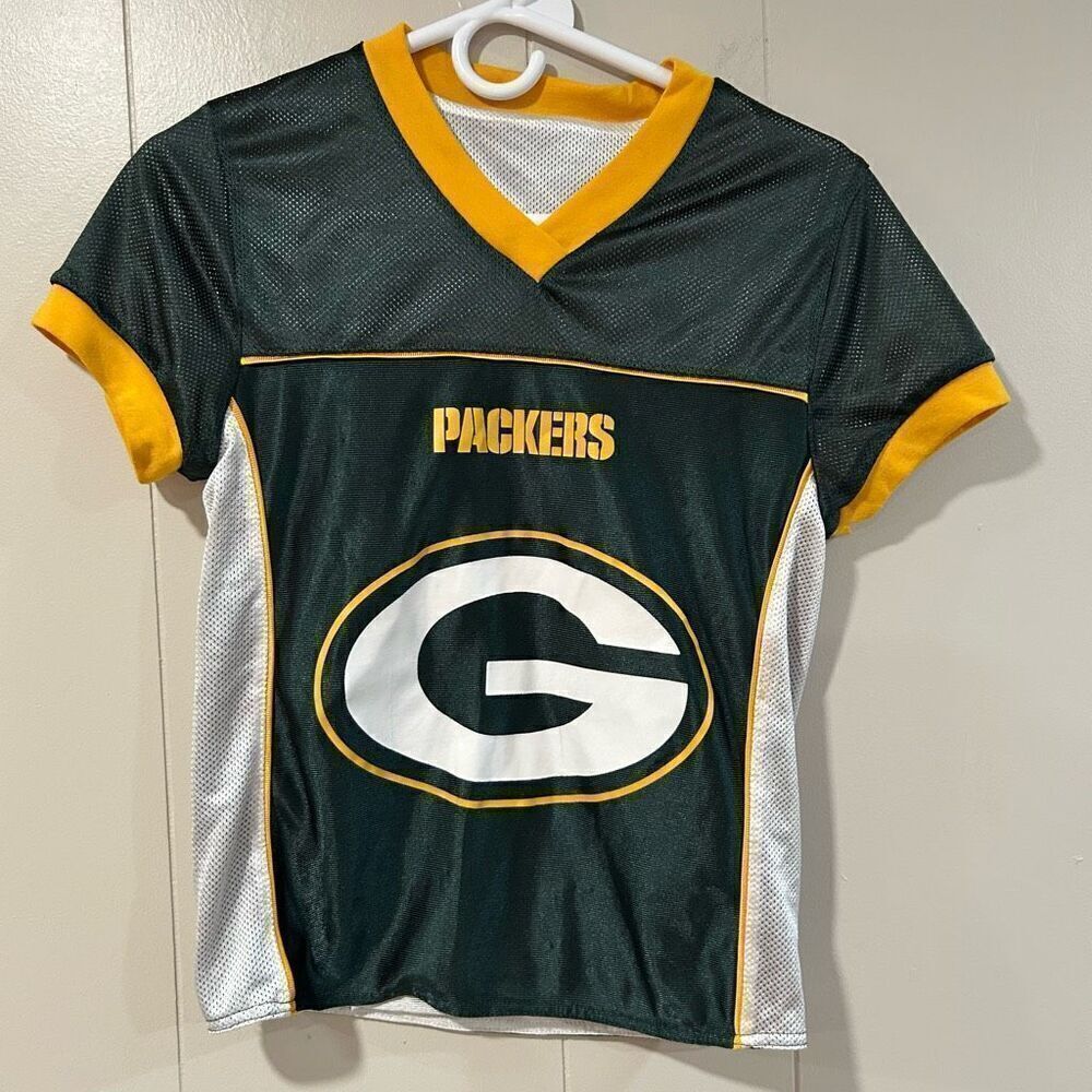 Green Bay Packers NFL Reversible Flag Football Jerseys  youth small
